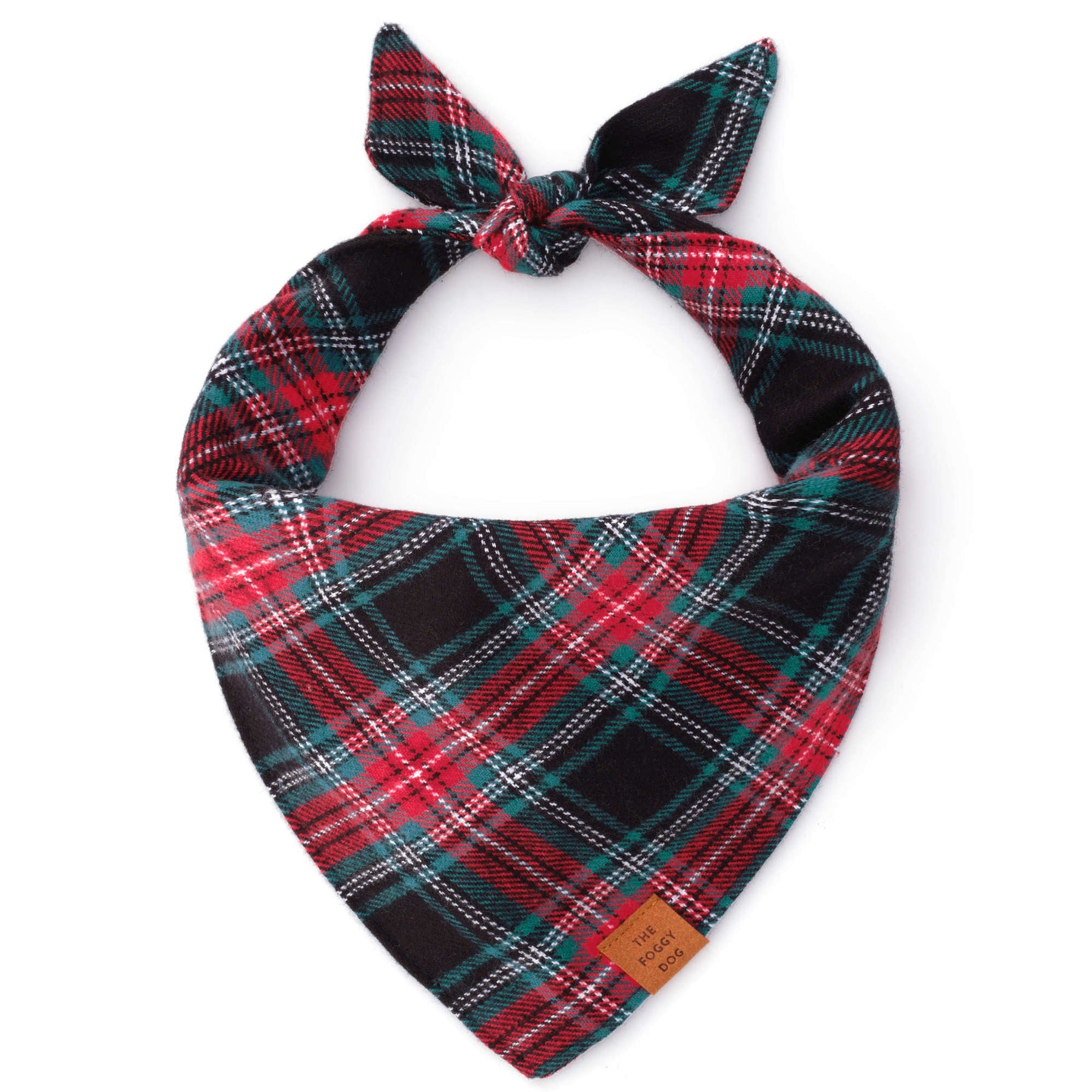 Draper James x TFD Georgia Plaid Dog Bandana