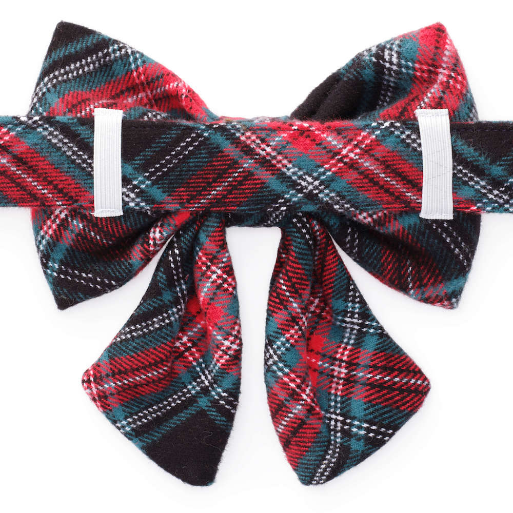 Draper James x TFD Georgia Plaid Lady Bow Collar