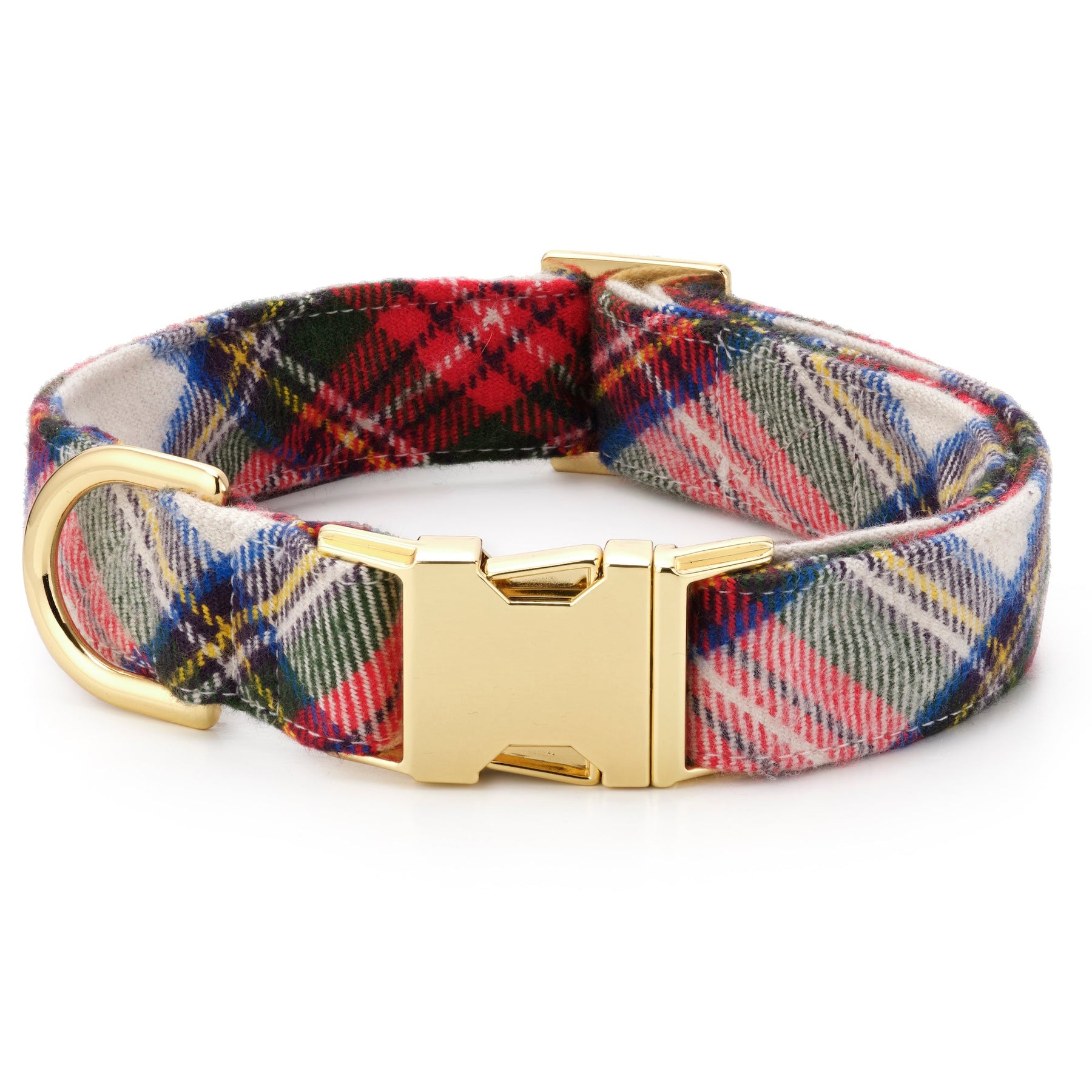 Regent Plaid Flannel Lady Bow Collar