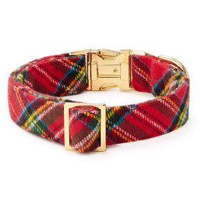 Tartan Plaid Flannel Dog Collar