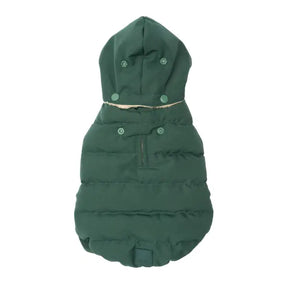 FuzzYard Essential Puffer Jacket - Forest Green