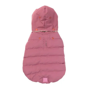 FuzzYard Essential Puffer Jacket - Mauve Pink