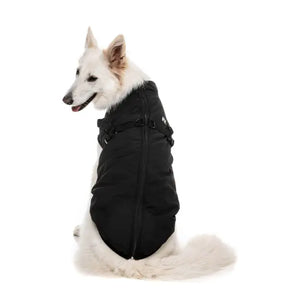 FuzzYard Flash Dog Harness Jacket - Black