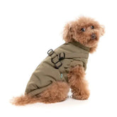 FuzzYard Flash Dog Harness Jacket - Khaki