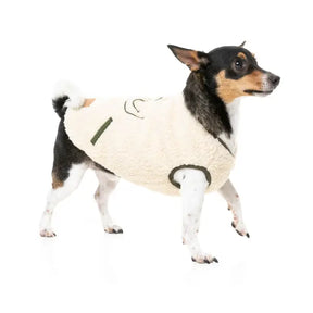 FuzzYard Nara Reversible Dog Jacket - Beige