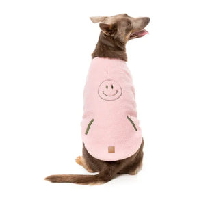 FuzzYard Nara Reversible Dog Jacket - Pink