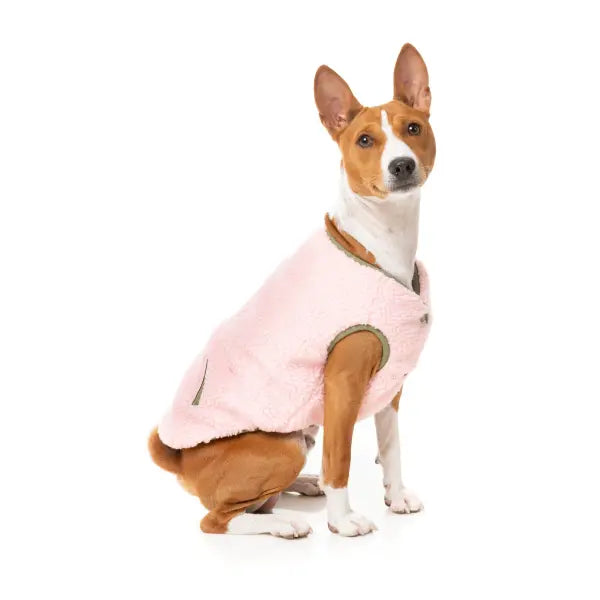 FuzzYard Nara Reversible Dog Jacket - Pink