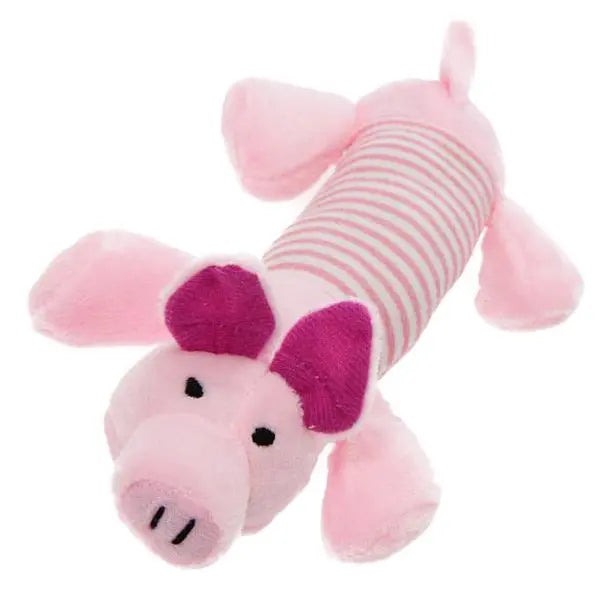 This Little Piggy Plush And Squeaky Dog Toy